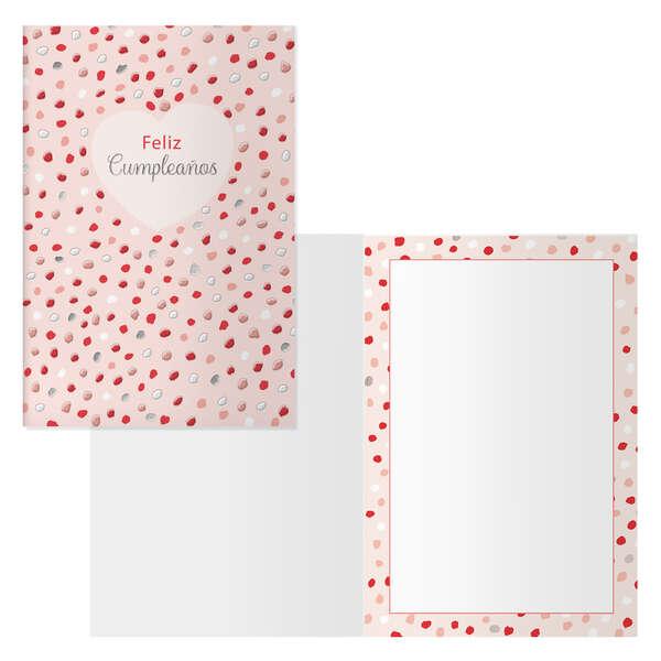 Biglietto d'auguri di compleanno Dohe - 11,5x17 cm - Stampa a colori - Stampa con pellicola a colori - Stampa a secco - Carta o