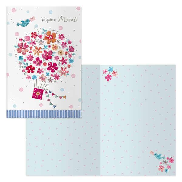 Biglietto d'auguri per la festa della mamma di Dohe - 11,5x17 cm - Stampato a colori - Stampa con pellicola a colori - Stampa a