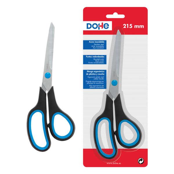Forbici Dohe in acciaio inossidabile - Punte arrotondate - Manico ergonomico in plastica e gomma - Blister individuale