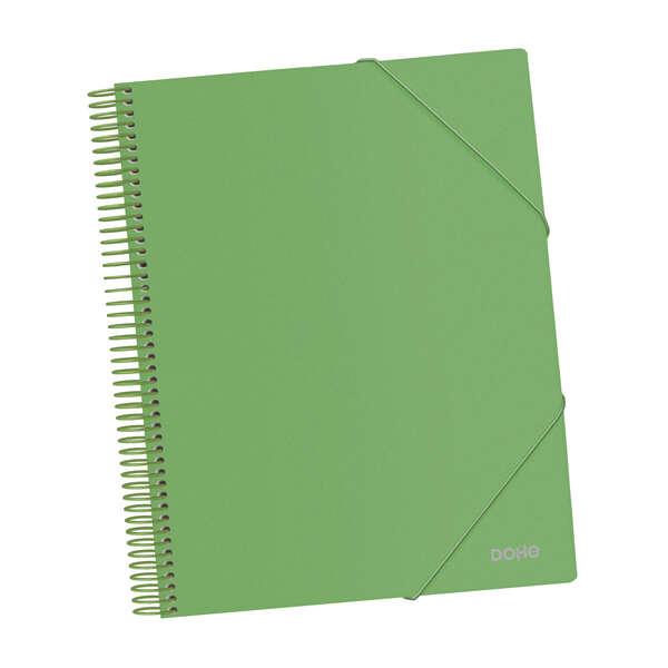 Cartella Dohe con 20 Copertine Formato A4 - Copertina in Polipropilene Opaco 800 Micron - Copertine Trasparenti 80 Micron - Spi