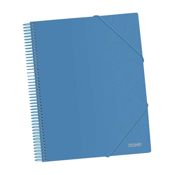 Cartella Dohe con 40 Copertine Formato A4 - Copertina in Polipropilene Opaco da 800 Micron - Copertine Trasparenti da 80 Micron