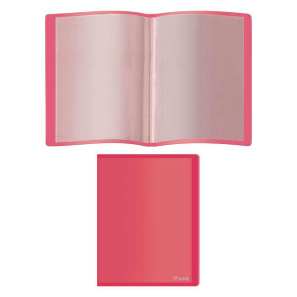 Cartelle Dohe con copertine in formato Din A4 - Copertina flessibile in polipropilene traslucido - Copertine trasparenti saldat