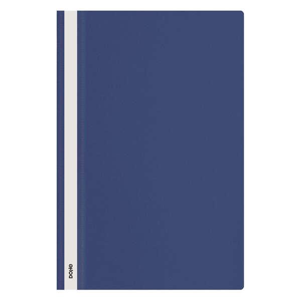 Dosier Dohe con chiusura - Formato Folio - Copertina trasparente e retro opaco - Realizzato in polipropilene