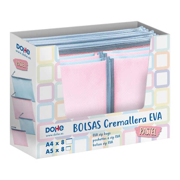 Dohe Display di 16 borse con cerniera Eva