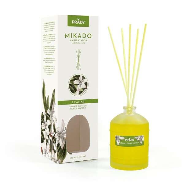 Prady Mikado Orange Blossom Ambient - Flacone da 100 ml e flacone diffusore
