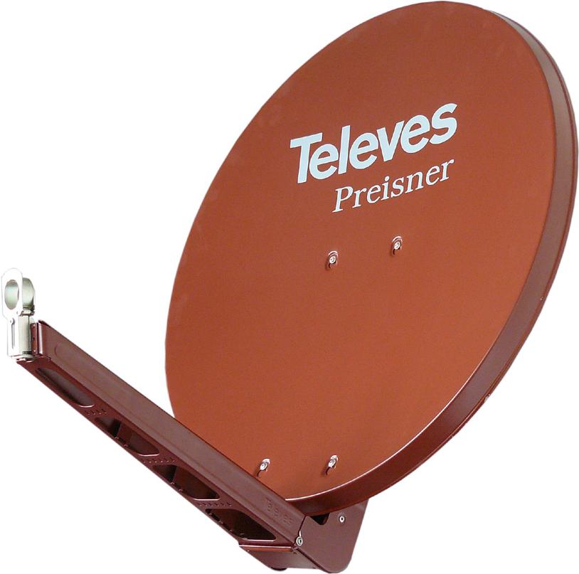 Teles S85QSD-Z. Gamma di frequenza di ingresso: 10,7 - 12,75 GHz, rinforzo DBI (con cavo dell'antenna): 39,5 DBI. Larghezza: 85