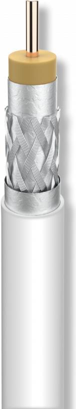 Cavo coassiale SK100Plus -T 1.0/46 mm in alluminio 500m TR - cavo coassiale - coassiale (SK100plus -t)