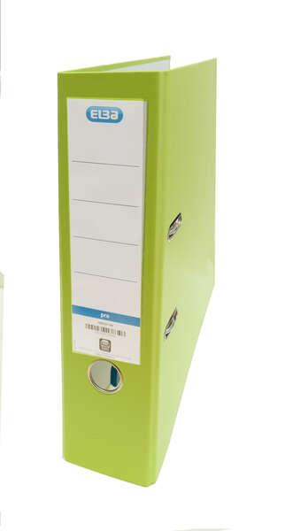 File Elba Lever Rado Top Follio - Lumo di 80mm - Exterio in plastica - Interno di carta - Colore Lima