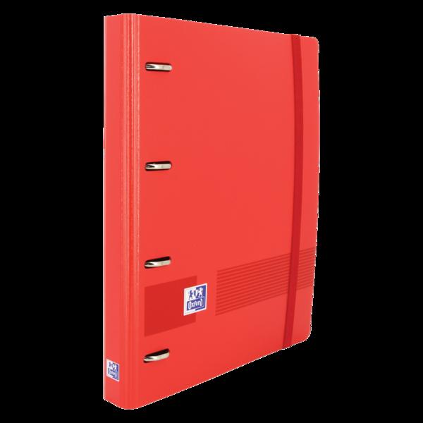 Oxford Live & Go A4 Raccoglitore europeo - Polyfoam resistente - Dorso da 45 mm - Anelli 4Dx35mm - Include ricambio 5x5 - Color