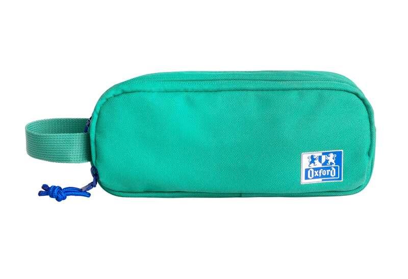 Oxford B -Smart Case di portatatodi - 3 compartimenti - ASA laterale - realizzato in materiale riciclato - colore turchese
