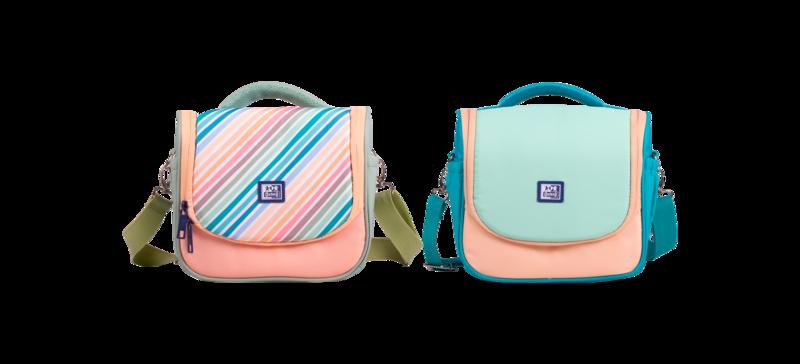 Borsa isotermica per alimenti Oxford Colorblock - Poliestere riciclato RPET - Capacit 8 litri - Disponibile in 2 modelli