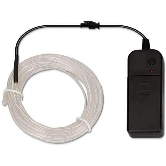 KSIX STRISCIA LED NEON - CALCABILE - 3 modalit di luce - lunghezza 5m - colore bianco