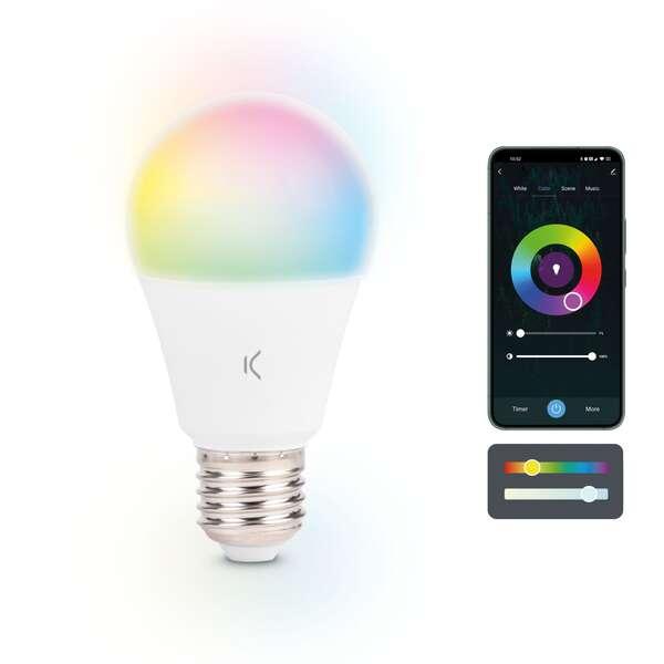 Lampadina intelligente Ksix Smartled - RGB-CCT - 9W - A60