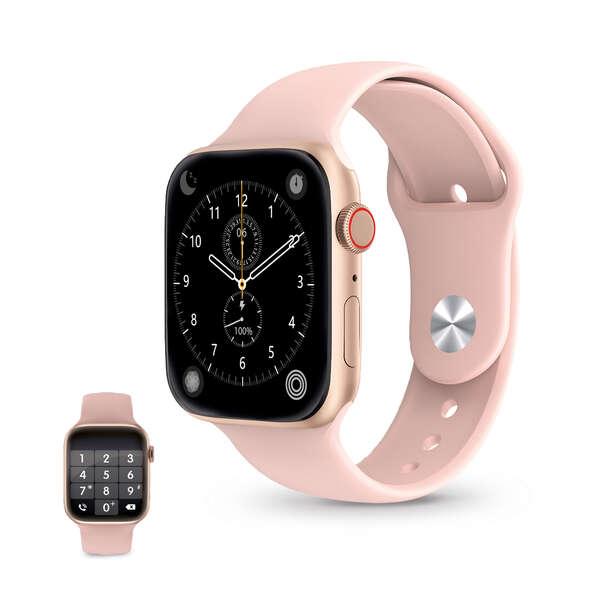Smartwatch Ksix Urban 4 - Frequenza Cardiaca - Monitoraggio del Sonno - Colore Rosa