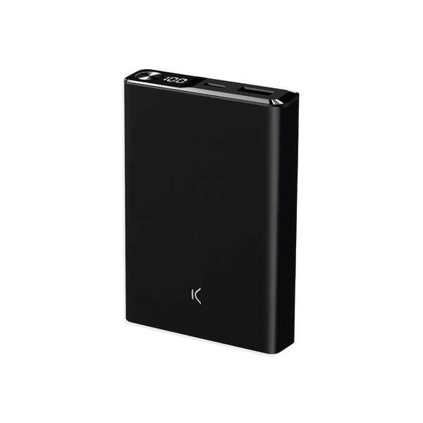 Ksix Powerbank Magsafe 10000mAH 225W PD 15W Wireless cavo da USB-A a USB-C - Nero