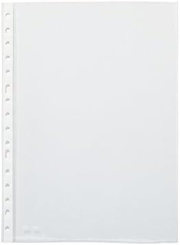 Pardo Confezione da 100 Buste Multiforo A4 Trasparenti 90 Micron Caratteristiche -Scatola da 100 copertine trasparenti per uso
