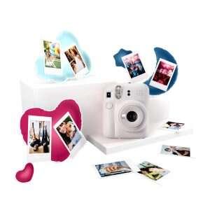 Fujifilm Pack Best Memories Instax Mini 12 Fotocamera istantanea Clay White Pellicola Instax Mini 10 unit . 3 cornici per fot