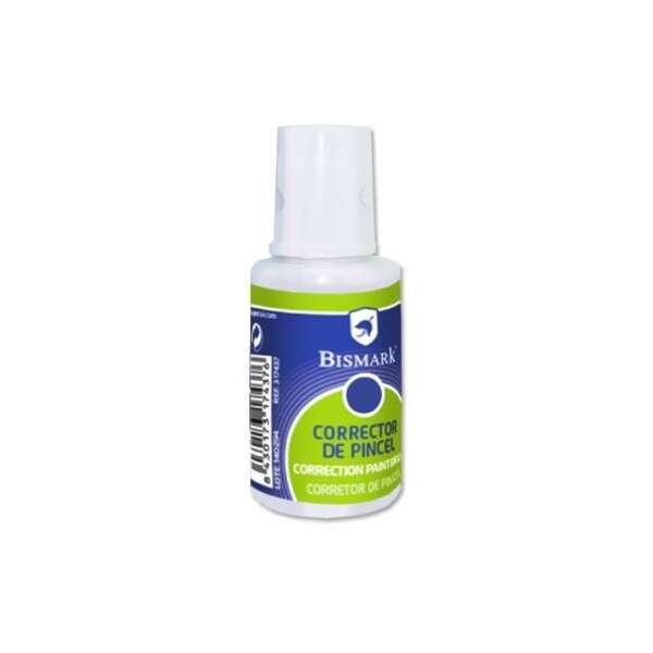 Bismark Liquid Corrector 16ml - Rapid Essiccazione - Applicatore a pennello - Dimensioni compatte