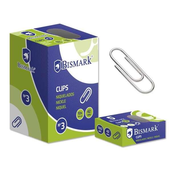BISMARK 100 CLIP PACCHE N3 42mm - Nichel