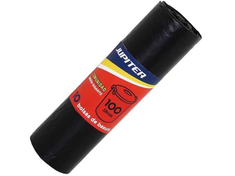 Sacco per spazzatura Jupiter Community 10 da 100 litri - Prima qualit - Colore nero