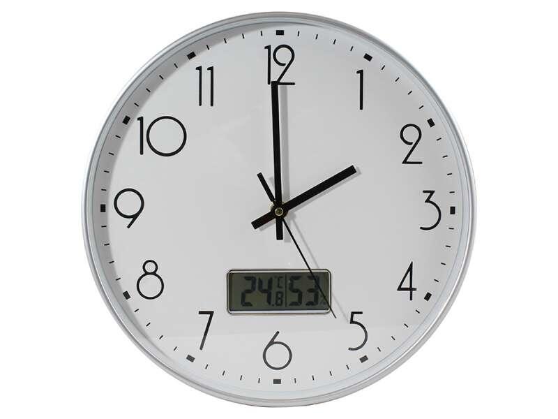 Bismark White Office Clock...