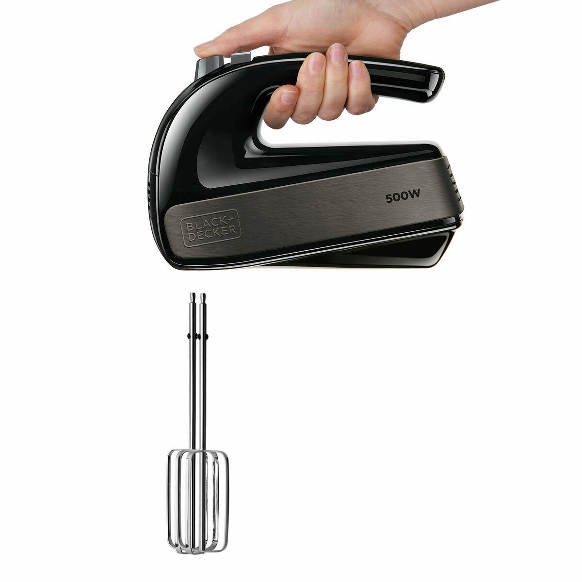 Impastatrici e miscelatrici Black+Decker BXMX500E, 500, Nero, Acciaio
