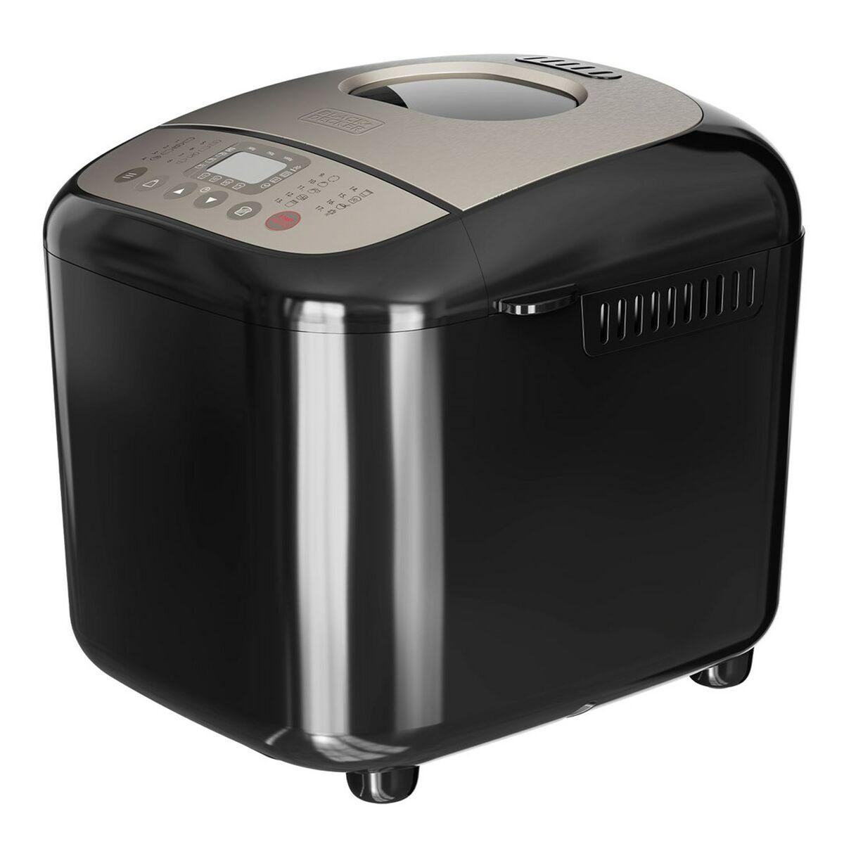 BLACK+DECKER Macchina per il pane 600W Nera