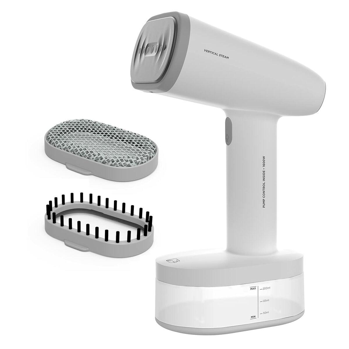 Black+Decker BXGS1600E Ferro da stiro verticale, 1600, ceramica, bianco