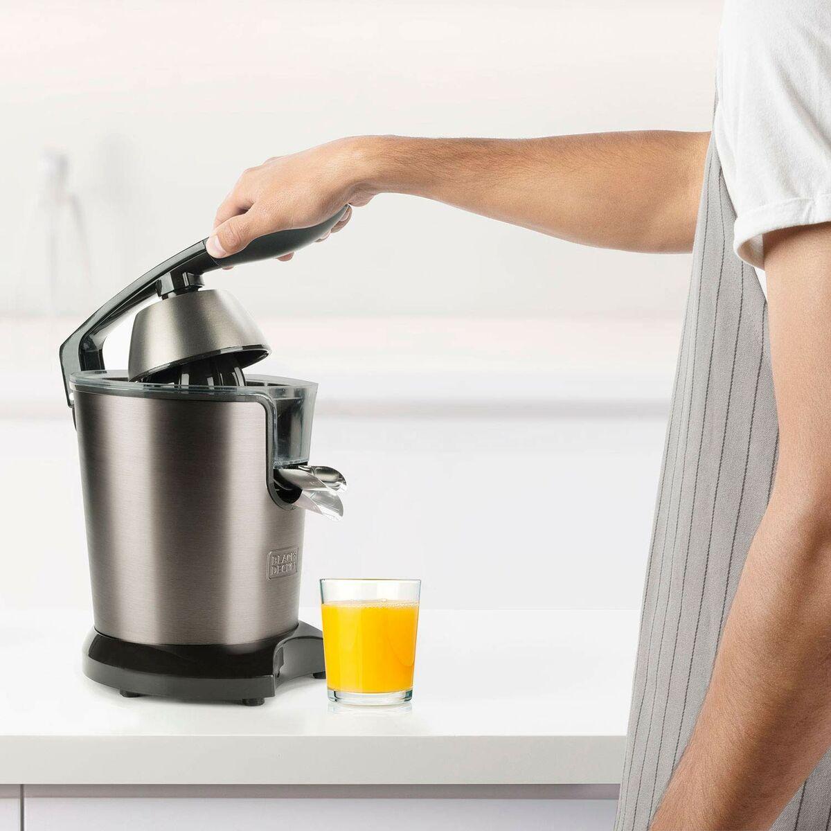 Black+Decker BXCJ350E - Spremiagrumi elettrico 350W. Grigio