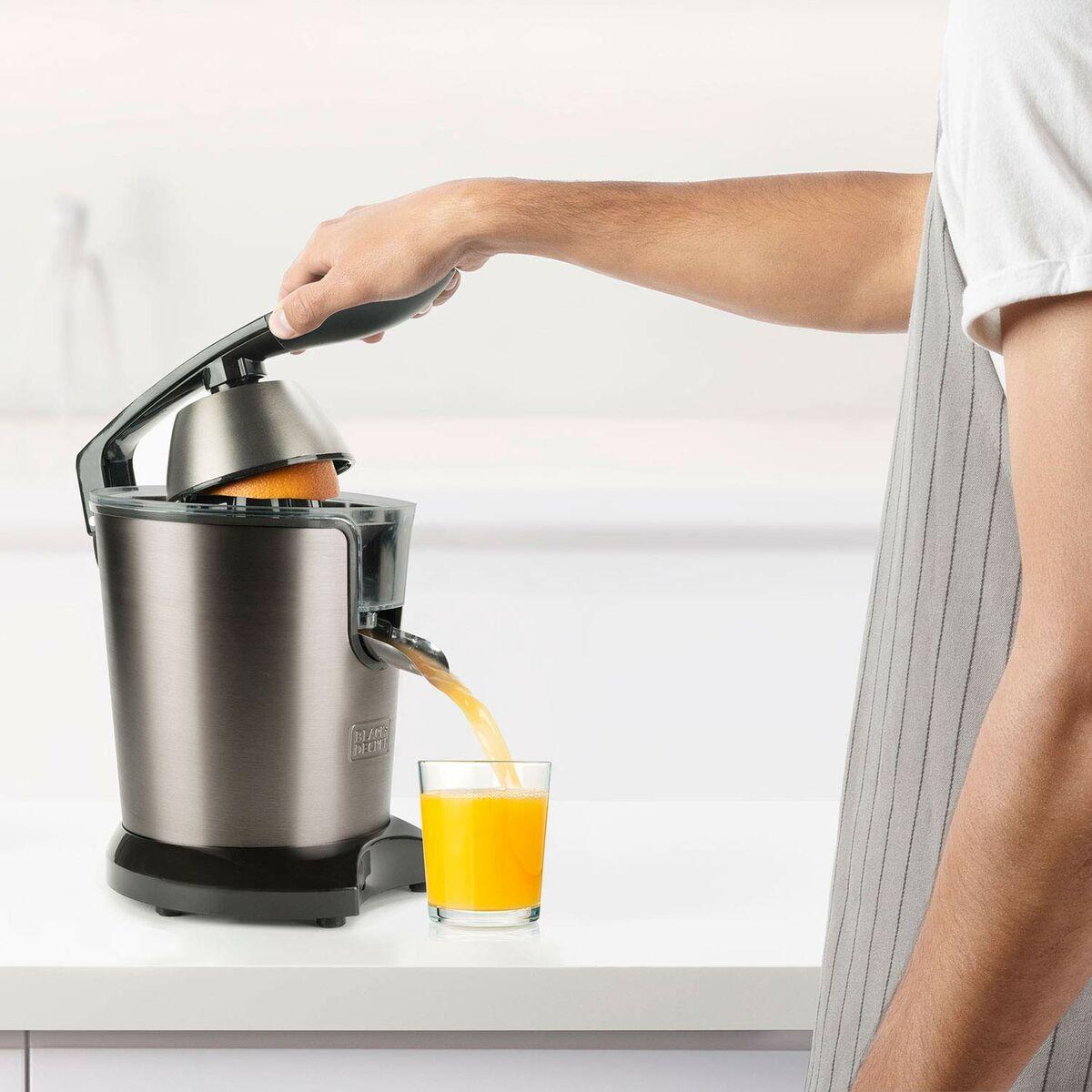 Black+Decker BXCJ350E - Spremiagrumi elettrico 350W. Grigio