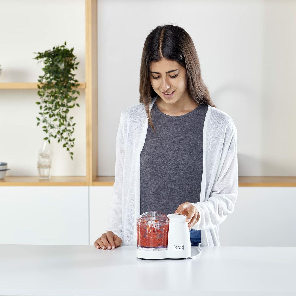 Trituratore Black+Decker BXCH120E, 120, bianco/grigio