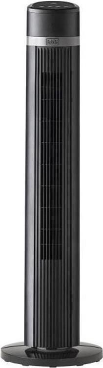 Black+Decker BXEFT50E - ventilatore a torre 102 cm, 45 W, 4 velocità , nero