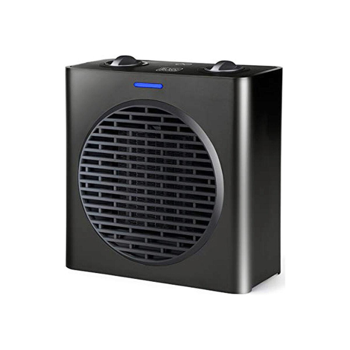 Black+Decker BXSH1500E Termoventilatore in ceramica 1500 W Nero