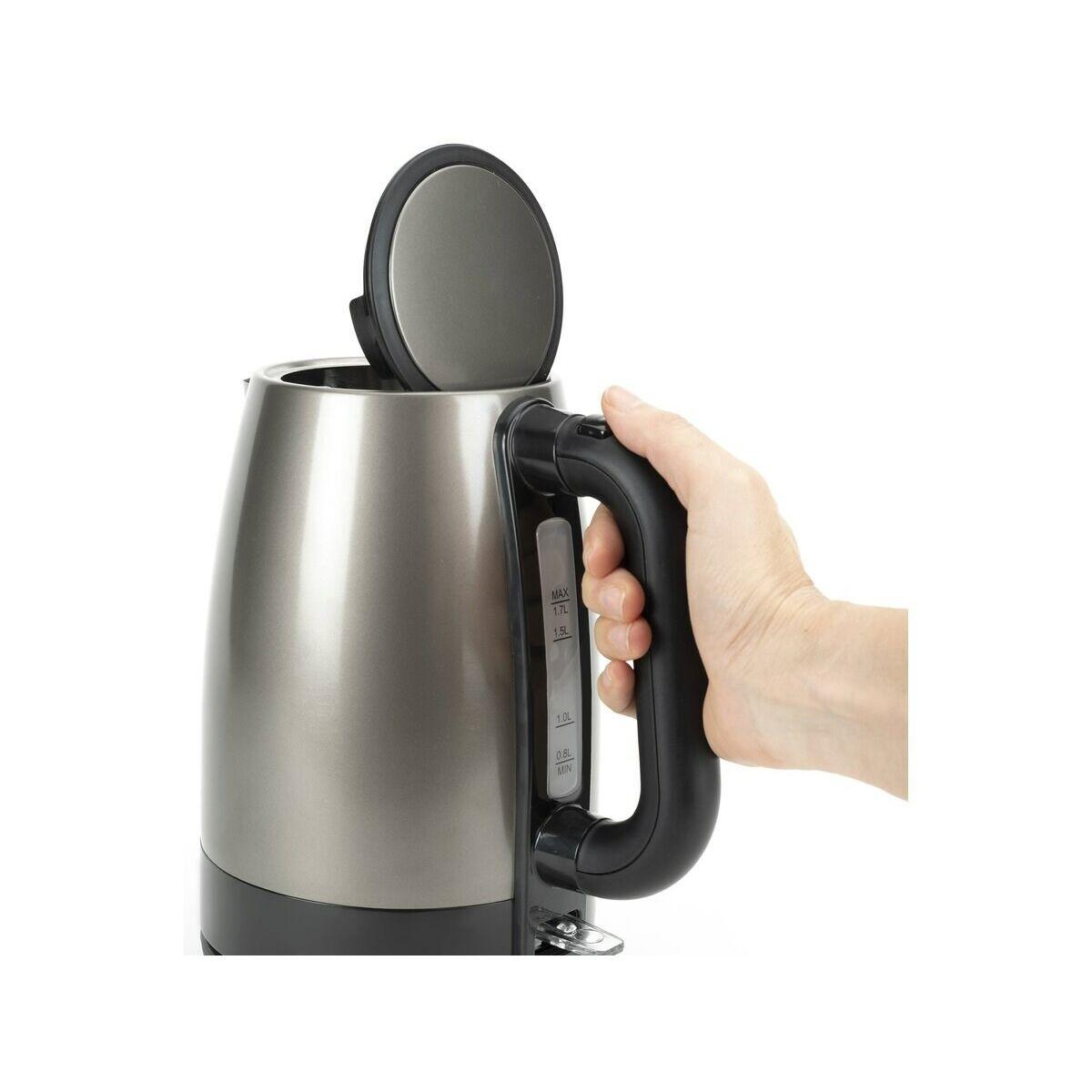 Bollitore Black+Decker BXKE2201E, 2200, acciaio inossidabile
