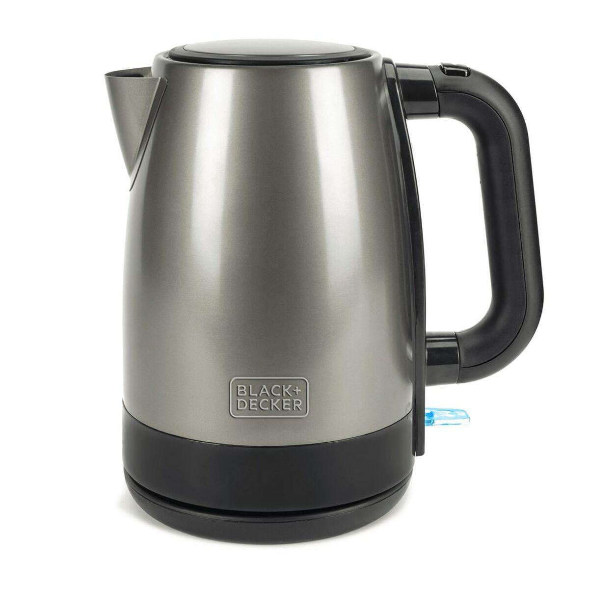 Bollitore Black+Decker BXKE2201E, 2200, acciaio inossidabile