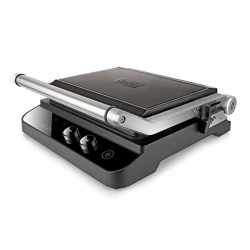 Griglia elettrica Black+Decker BXGR2000E, 2000 W, acciaio inossidabile