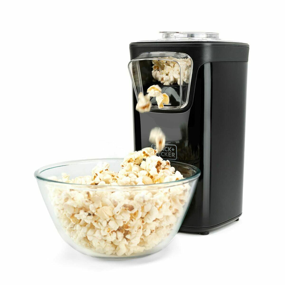 BLACKDECKER Macchina per pop corn Nera
