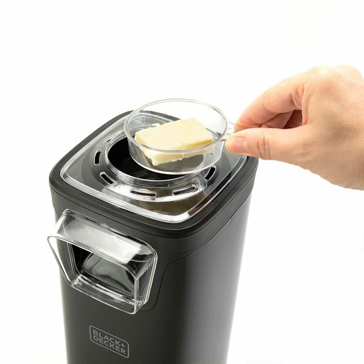BLACKDECKER Macchina per pop corn Nera