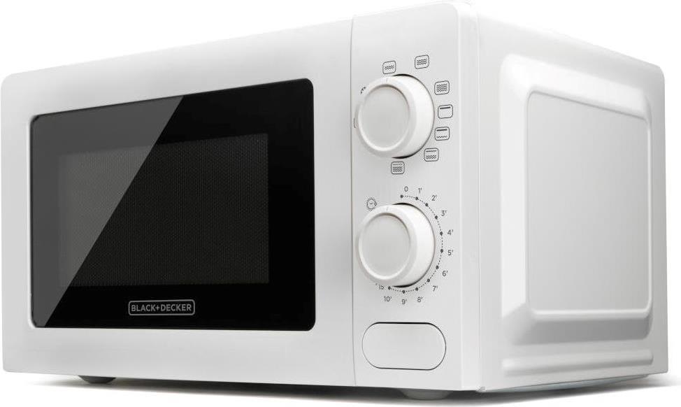 Black+Decker BXMZ700E - microonde con grill e volume 20 l, 700 W