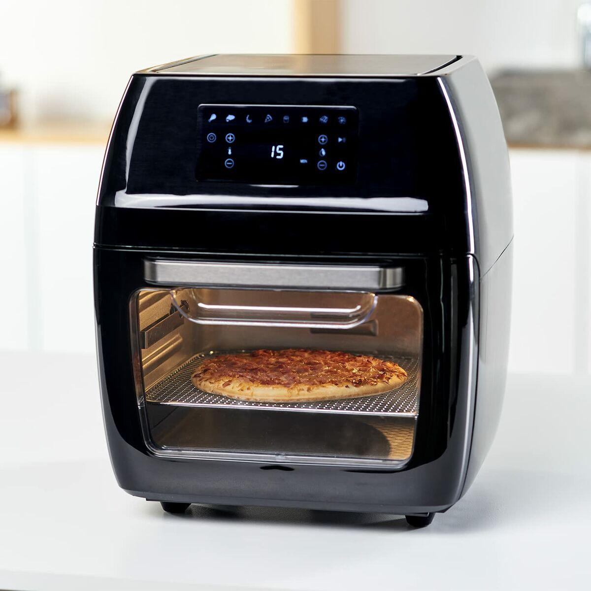 Black+Decker BXAFO1200E - Friggitrice e forno ad aria calda, 1700 W, 12 L