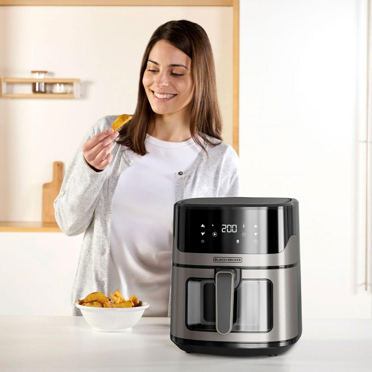 Friggitrice senza Olio Black & Decker BXAF6500E Nero 1600 W