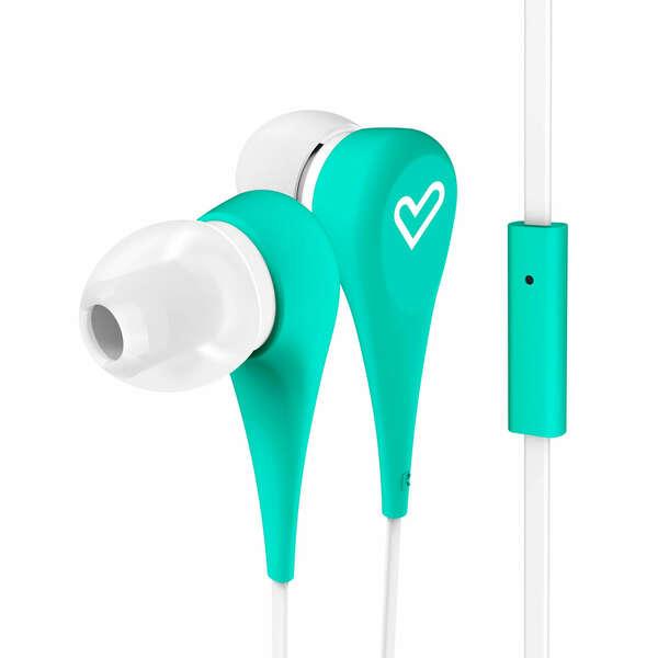Cuffie Energy Sistem Style 1 - Microfono - Controllo conversazione - Cavo Flat - Colore Verde