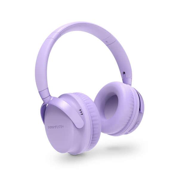Cuffie Bluetooth Energy Sistem Style 3 - Bassi profondi - Chiamate vocali di alta qualit - Pieghevoli - Colore viola