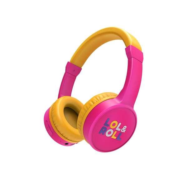 Cuffie Bluetooth per bambini Energy Sistem Lol&Roll Pop - Condivisione di musica - Bluetooth 5.1 - Limite volume 85 dB - Mi - C