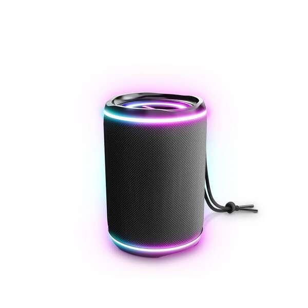 Altoparlante Energy Sistem Urban Box Supernova - 16W - Luci LED - Bluetooth - USB/MicroSD - TWS - Colore Nero