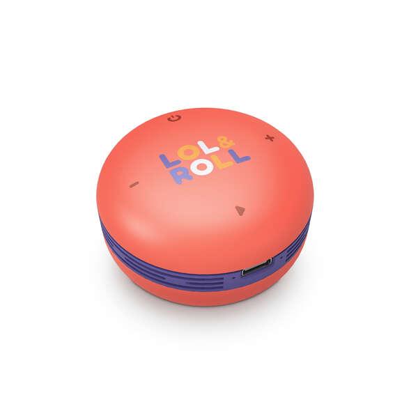 Altoparlante Bluetooth per bambini Energy Sistem Lol&Roll Pop - Condividi musica - Cavo staccabile - Personaggio da colorare -