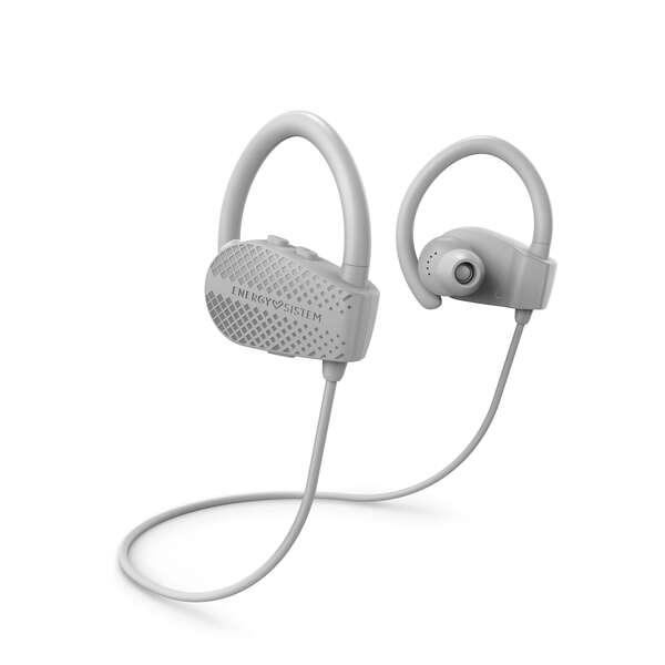 Cuffie Energy Sistem Bluetooth Sport 1 - Assistente Vocale - Resistenti al Sudore - Colore Grigio