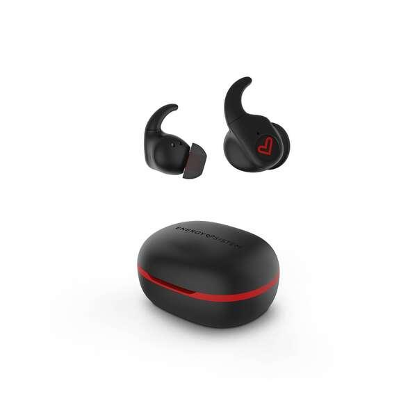 Cuffie Sportive Freestyle Energy Sistem - Bluetooth 5.3 - Stereo Wireless - Vestibilit Sicura - IPX5 - Colore Nero