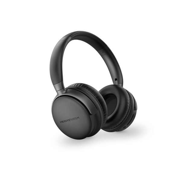 Cuffie Bluetooth Energy Sistem - Radio FM - Batteria 45h - Lettore MP3 MicroSD - Bassi profondi - Cuscinetti in pelle proteica