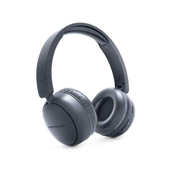 Cuffie Bluetooth Energy Sistem con Radio FM - 100% Plastica Riciclata - Lettore MP3 e Lettore MicroSD - Tecnologia Bluetooth -